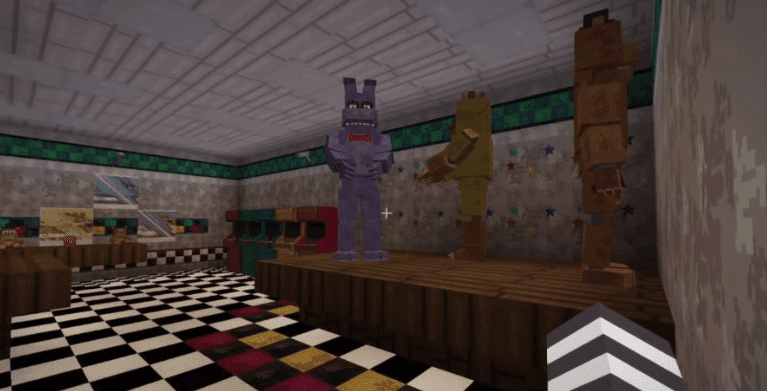 Five Nights at Freddy’s – мод на персонажей с FNAF