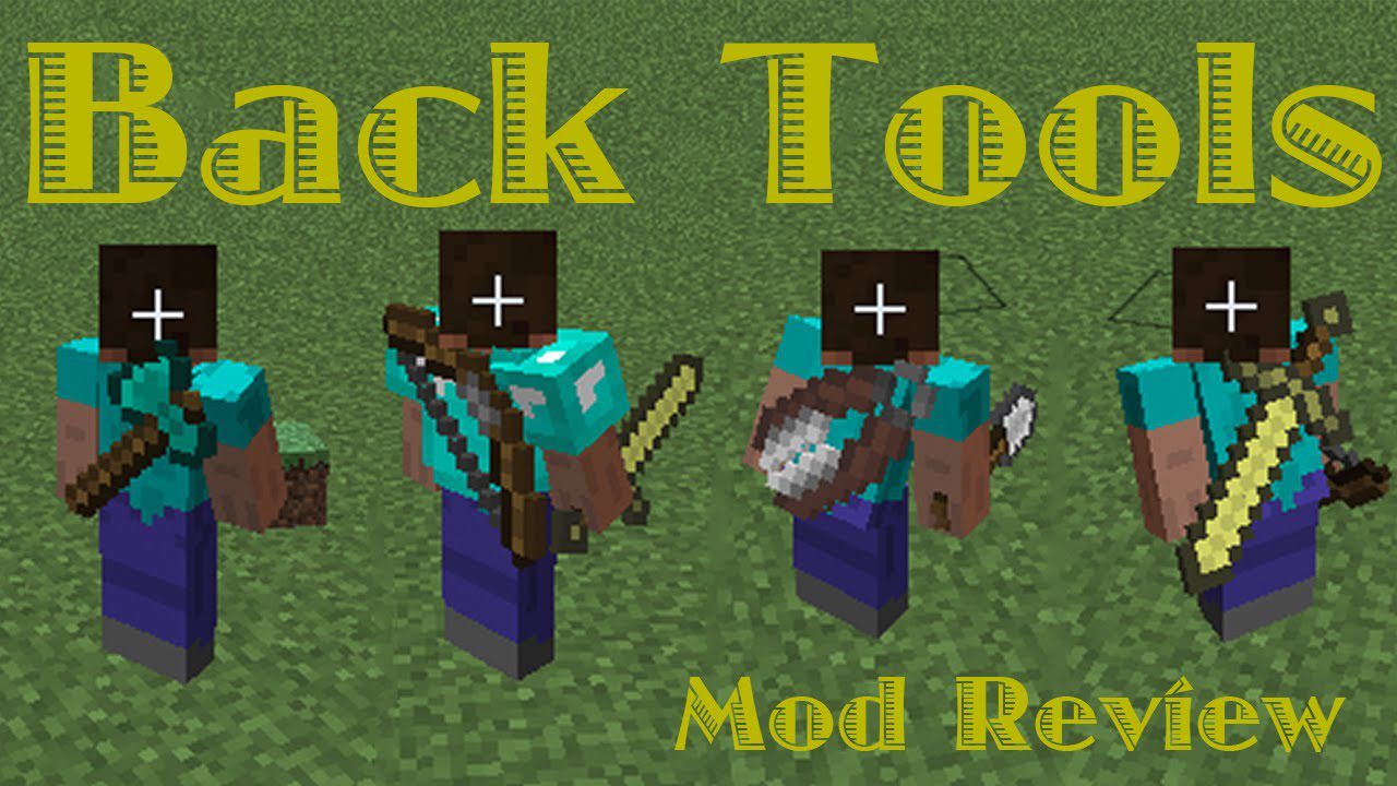 Мод Back Tools – вещи на спине