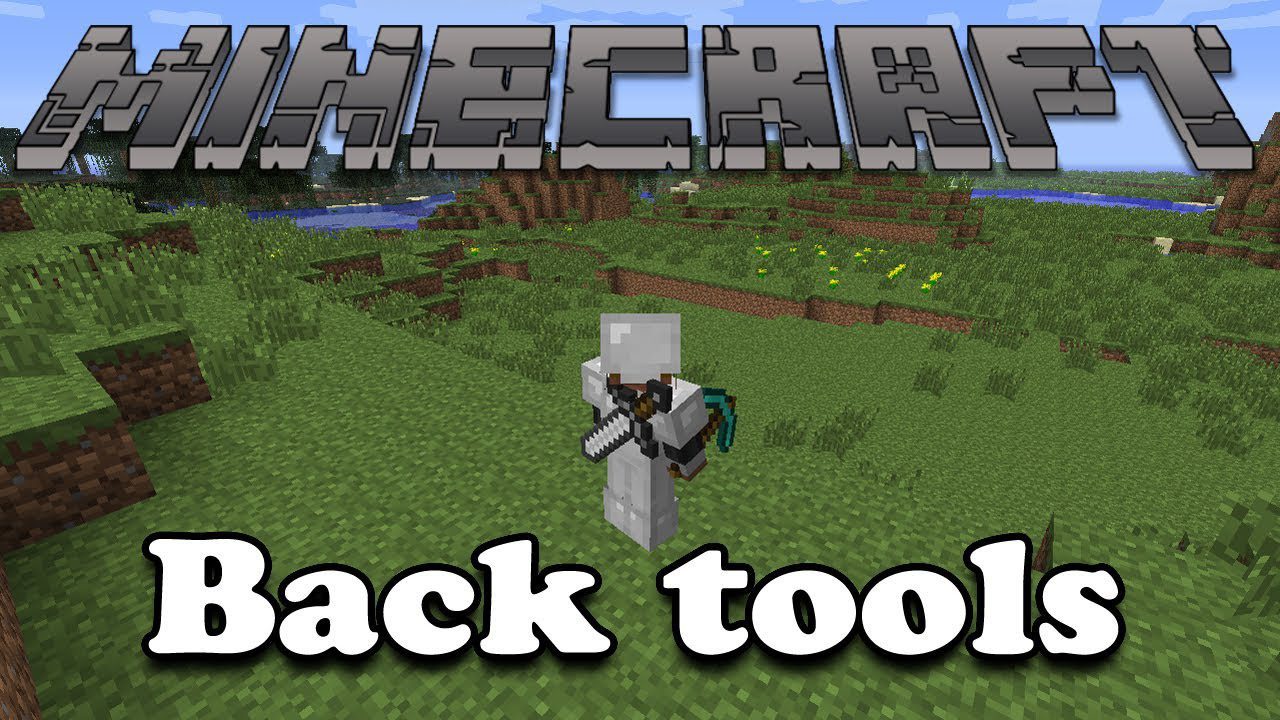 Мод Back Tools – вещи на спине
