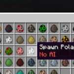 Мод No AI Spawn Eggs – статичные мобы