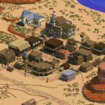 Карта Wild West Town – тематический городок