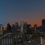 Карта LA City – знаковый город