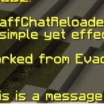 Плагин StaffChatReloaded – чат для админов
