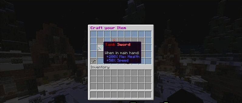 Плагин EpicCraftingPlus – крафт крутых предметов