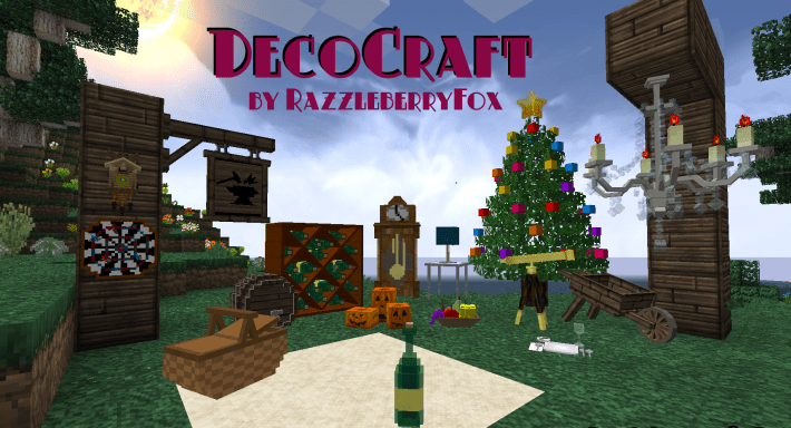 Мод DecoCraft 2 – декор и мебель
