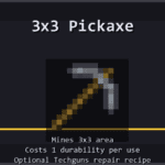 Дата-пак 3×3 Multi Block Gold Pickaxe – быстрая добыча ресурсов