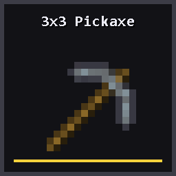 Дата-пак 3×3 Multi Block Gold Pickaxe – быстрая добыча ресурсов