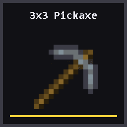 Дата-пак 3×3 Multi Block Gold Pickaxe – быстрая добыча ресурсов