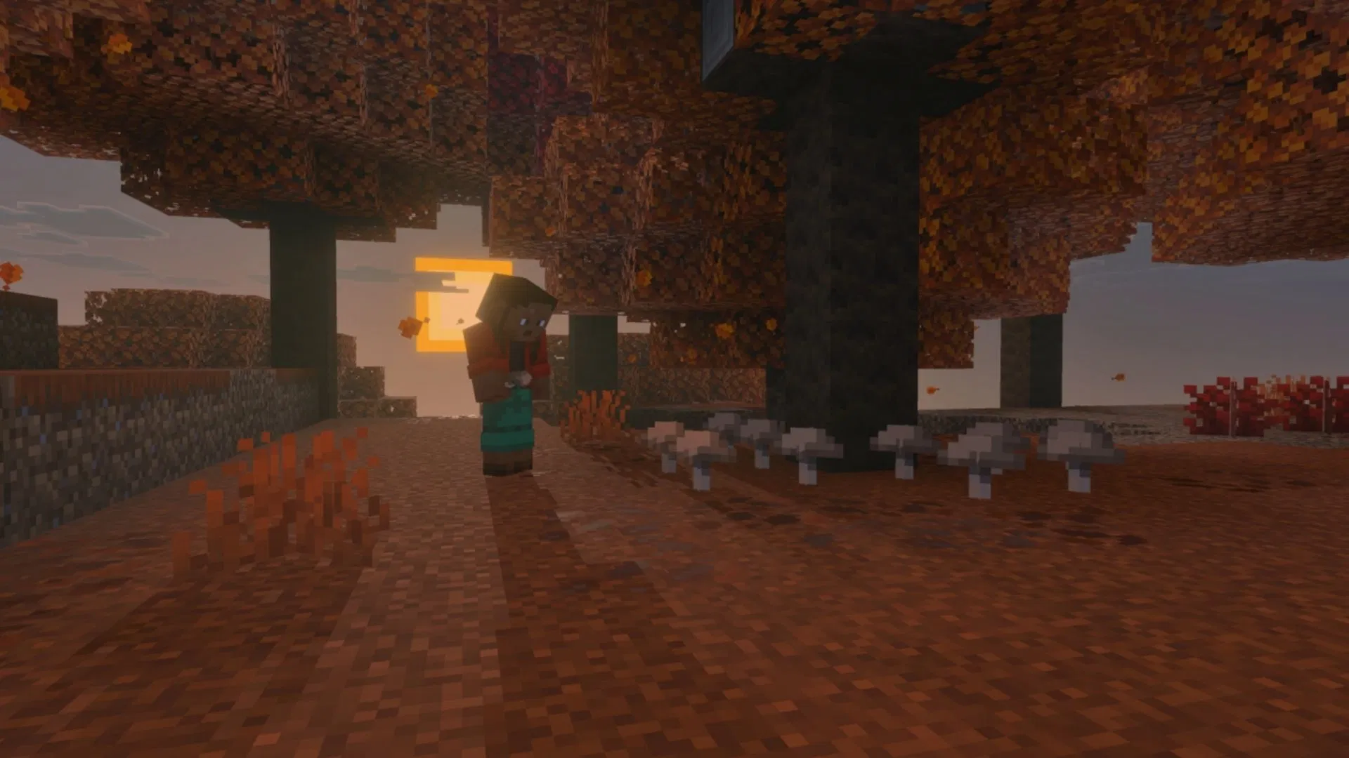 В Minecraft появился новый биом «Пёстрый лес»