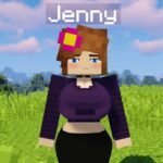 Мод Jenny Mod – девушка Дженни в Майнкрафт