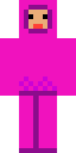 Розовая маска