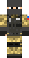 Тактический боец в маске