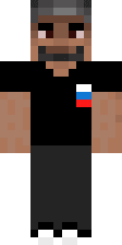 Спортивный парень в чёрном